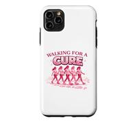 Walking for a Cure Pink Ribbon Breast Cancer Shirt Case for iPhone 11 Pro Max