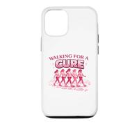 Walking for a Cure Pink Ribbon Breast Cancer Shirt Case for iPhone 12/12 Pro