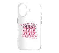 Walking for a Cure Pink Ribbon Breast Cancer Shirt Case for iPhone 17