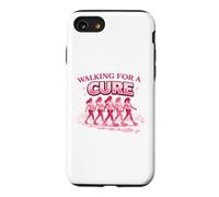 Walking for a Cure Pink Ribbon Breast Cancer Shirt Case for iPhone SE (2020) / 7/8