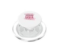 Walking for a Cure Pink Ribbon Breast Cancer Shirt PopSockets PopGrip for MagSafe