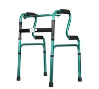 Walking Frame, Mobility Walker Multi-Function Folding Walking Aid, Lightweight Aluminium Walking Frame Ergonomic Handles Height Adjustable- Bear:180Kg