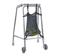 Walking Frame Net Bag - Six Secure Straps - Easy to Fit - Walking Aid Carry Bag - Lightweight Zimmer Frame Storage Compartment - Disability Walking Aid