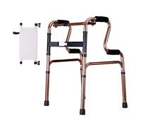 Walking Frame, Walker Stand Upright Walkers for Seniors, Elderly with Seat and Wheels, Adjustable Walking Aids, Foldable Lightweight Walkers Interesting
