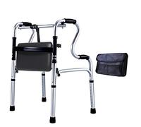 Walking Frame Walkers For Seniors With Seat Folding Frames For Adults, Mobility Walker Frame, Narrow Walking Frames For The Elderly, Disability Walking Aids,B(A-A)