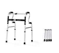 Walking Frame, Walking Frame Aluminum Foldable Walking Mobility Aid,2-in-1 Walker for Elderly