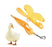 Walking Harness and Leash for Ducks Adjustable Traction Rope Adjustable Chest Strap Accessories for Ducks Chickens Geese (M)
