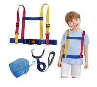 Walking Harness for Older Children with Quick Grip Handle/Wrist Strap and Small Storage Bag, Safety Harness for Autism/ADHD Special Needs, Anti-Lost Children's Travel Strap