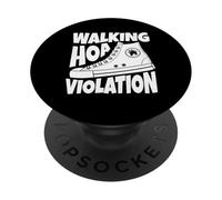 Walking HOA Violation Funny Homeowner Neighborhood Rebel PopSockets Adhesive PopGrip