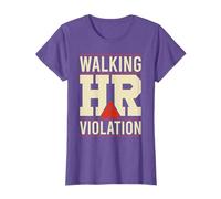 Walking HR Violation Resources Human Nightmare Office T-Shirt
