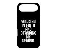 Walking In Faith And Standing My Ground Motivational Case for iPhone Air
