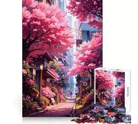 Walking in Solitude Jigsaw Puzzles 1000 Pieces for Teenagers Improve Memory Peaceful Fun Laser Cut Heartfelt Gift (50x75cm)