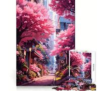 Walking in Solitude Jigsaw Puzzles for Adults1000 Piece Brain Stimulation Calm Distraction Premium Cut Birthday Gift (38x52cm)