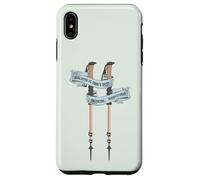Walking is man's best medicine Hippocrates quote Case for iPhone XS Max
