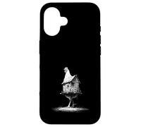Walking Log Cabin Chicken Legs Dark Art Case for iPhone 16