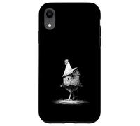 Walking Log Cabin Chicken Legs Dark Art Case for iPhone XR