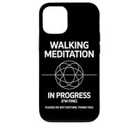 Walking Meditation In Progress Mindful Relaxed Focus Case for iPhone 12/12 Pro
