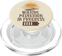 Walking Meditation In Progress Sunrise Mindfulness Path PopSockets PopGrip for MagSafe