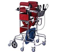 Walking Mobility Aid 360° Rotating Roller Standing Walking Frame 8 Wheels Portable Toilet Safety Frames for Elderly Handicap Rehabilitation Auxiliar Walker(for Men)