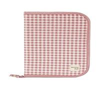 Walking Mum. Birth Book I Love Vichy. Baby Document case with Transparent Pockets and Zip Closure.