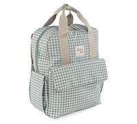 Walking Mum. I Love Vichy Multi-Purpose Baby Changing Bag with Short Handles and Shoulder Straps (Green, 37 x 28 x 12 cm)