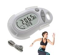Walking Odometer Pedometer Clip Pedometer | Simple Pedometer with Digital Display for Walking - Pedometer, Removable Clip for Men Women Kids Adults Elderly