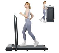 Walking Pad 3 In 1 Under Desk Treadmill for Home and Office Portable Treadmill 2.0HP Remote Control LED Display 1-10 kMH Under Desk Walking Running Jogging Machine Slim Compact Electric Motorized