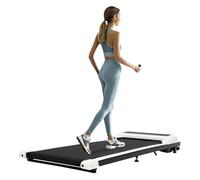 Walking Pad Electric Running Machine with Adjustable Speed Remote, LED Display Under Desk Treadmill for Home, 330LBS Capacity, 1-6km