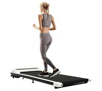 Walking Pad Treadmill 1.5Hp Under Desk Electric Treadmill Portable LED Display Runningpad with Remote Control Lightweight Running Machine 2 in 1 for Home and Office, Multiple Exercise Modes