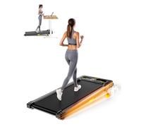 Walking Pad Treadmill, WALKWAKE 8% Incline Walking Pads, Compact Under Desk Treadmill for Home, 330lb Capacity 2.5HP Running Machine for Walking Jogging with LED Display