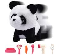 Walking Panda Stuffed Animal, Electronic Interactive Plush Toy With Sound | Fun Gift For Kids 3+ Boys Girls Birthday Christmas Easter | Soft Cuddly Animal For Play, Learning, And Entertainment