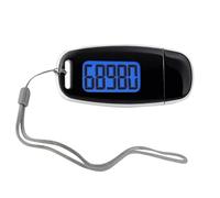 Walking Pedometer. 3D Step Counter Trackers with Clip Lanyard, Walking Pedometerbacklight & Large Display, Portable Step Counting Usb Rechargeable Pedometers for Walking Running Kids