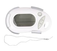 Walking Pedometer Electronic 3D Sensor, High Accuracy Step Counter White, Portable Lightweight for Men Women Kids Adults - 7 Day Memory, Simple Design, Easy Daily Activity Tracki