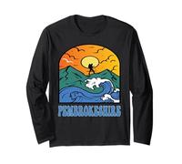 Walking Pembrokeshire Hiking Paths, coasts, Ways and Rivers Long Sleeve T-Shirt