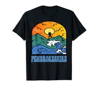 Walking Pembrokeshire Hiking paths, coasts, ways and rivers T-Shirt