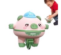 Walking Pig Toy, Gyro Balance Robot with Fingertip | Pig Walking on Razor Edge with Gyro and Spinner Car - Gyro with Tip of the