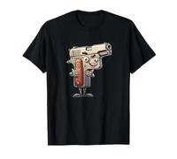 Walking Pistol Gun Costume for Pistols Lovers T-Shirt