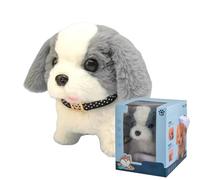 Walking Plush Puppy - Interactive Plush Toy Figures | Plush Toy for Dogs | Interactive Robot Dog Toys with | Interactive Dog Puppy That