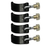 Walking Pole Accessories - Trekking Stick Lock Clips, Climbing Fastener Replacement | Lightweight Buckle Connector with Nut Screws for Outdoor Travel, Long Distance Hiking, Camping Trips Use