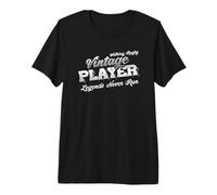 Walking Rugby ‘Vintage Player’ Legends Never Run Premium T-Shirt
