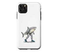 Walking Shark Human Legs Sneakers Funny Case for iPhone 11 Pro Max
