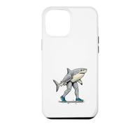 Walking Shark Human Legs Sneakers Funny Case for iPhone 12 Pro Max