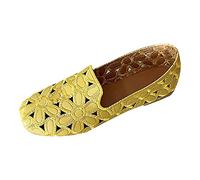 Walking Shoes for Women Arrival Summer Black Women's Breathable PU Ballet Lightweight Soft Round Slip On Custom Ballerina Shoes