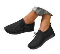 Walking Shoes for Women,Womens Shoes Black Size 7 Lightweight Casual Soft Sole Mesh Breathable Tennis Shoes Plantar Fasciitis Platform Memory Foam Wide Fit Fashion Sneakers for Walking Running Hiking
