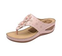 Walking Shoes Women- Flip Flops Sandals For With Arch Support For Comfortable Walk Summer Sandal Massage Function Platform Shoes Chic