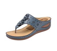 Walking Shoes Women- Flip Flops Sandals For With Arch Support For Comfortable Walk Summer Sandal Massage Function Platform Shoes Chic