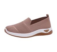 Walking Shoes Women's Without Laces Leisure Shoes Mesh Orthopaedic Shoes Trainers Summer Memory Foam Nurse Sports Shoes Summer Shoes Non-Slip Breathable Lightweight, khaki, 36 EU
