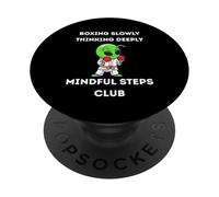 Walking Slowly. Thinking Deeply Mindful Steps Club PopSockets Adhesive PopGrip