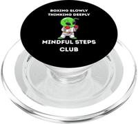 Walking Slowly. Thinking Deeply Mindful Steps Club PopSockets PopGrip for MagSafe