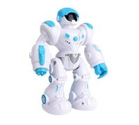 Walking Sound Robot Luminous Space Robot Toys Robot Walk Education (As show, One Size)